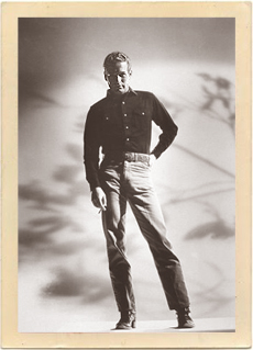“Paul Newman is Hud!” That’s what the posters for the movie cried in 1963. Here you see a beautiful photograph of Newman from a photo shoot to promote his starring role as “Hud.”